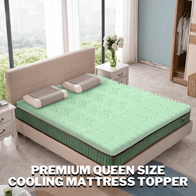 Premium 3-Inch All Night Cooling Mattress Topper With Air Cotton - Avionnti