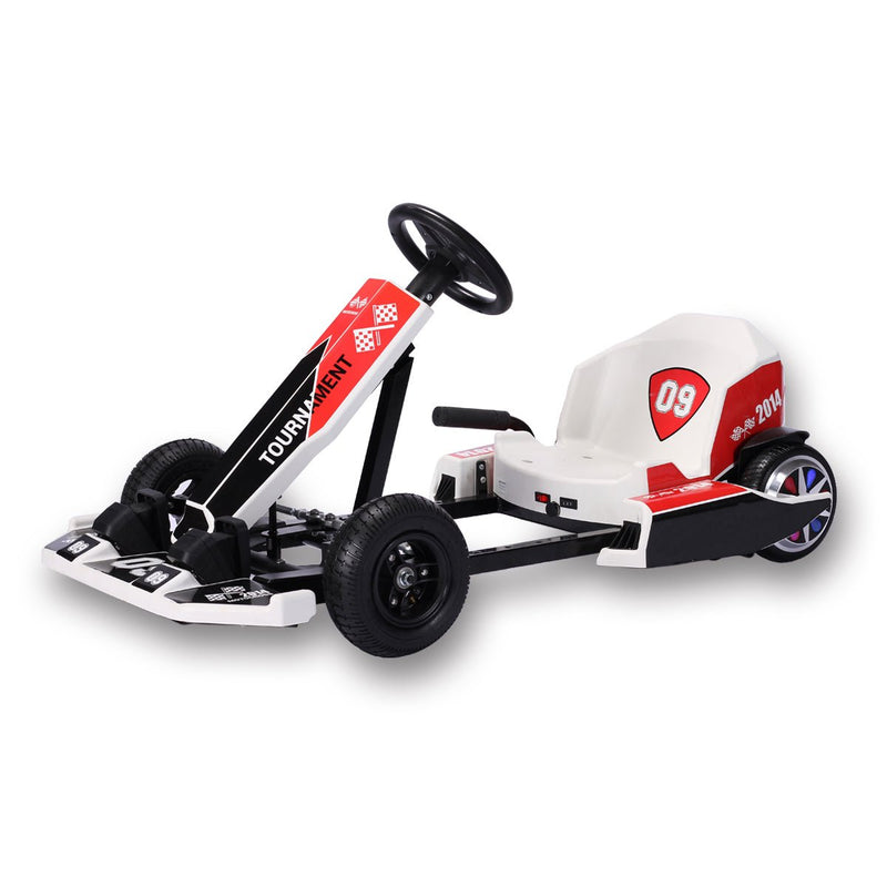 Premium 36V Kids Electric Off-Road Go Kart Professional W/ LED Wheels - Avionnti