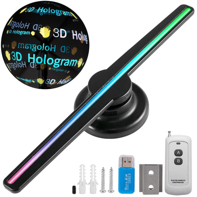 Premium 3D Holographic Projector 16” LED Hologram Fan - Avionnti