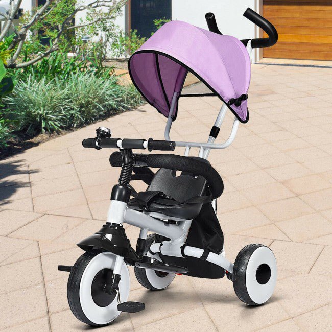 Premium 4-in-1 Baby Stroller Tricycle Detachable Learning Toy Bike - Avionnti