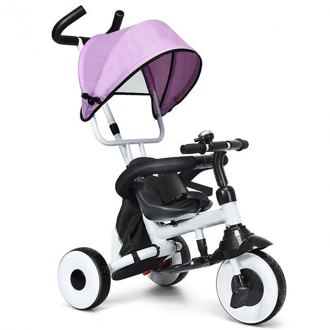 Premium 4-in-1 Baby Stroller Tricycle Detachable Learning Toy Bike - Avionnti