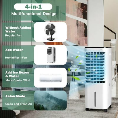 Premium 4-in-1 Evaporative Portable Air Conditioner Cooler With Remote - Avionnti