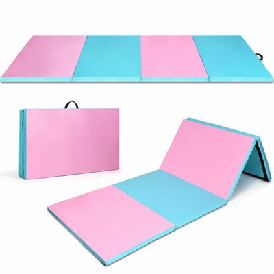 Premium 4-Panel Foldable Gymnastics Foam Tumbling Mat - Avionnti