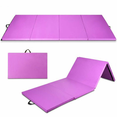 Premium 4-Panel Foldable Gymnastics Foam Tumbling Mat - Avionnti