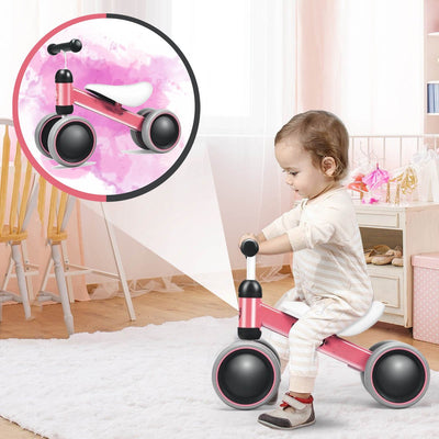 PREMIUM 4-Wheels Pedal-Free Balance Bike Toys For Baby & Kids - Avionnti