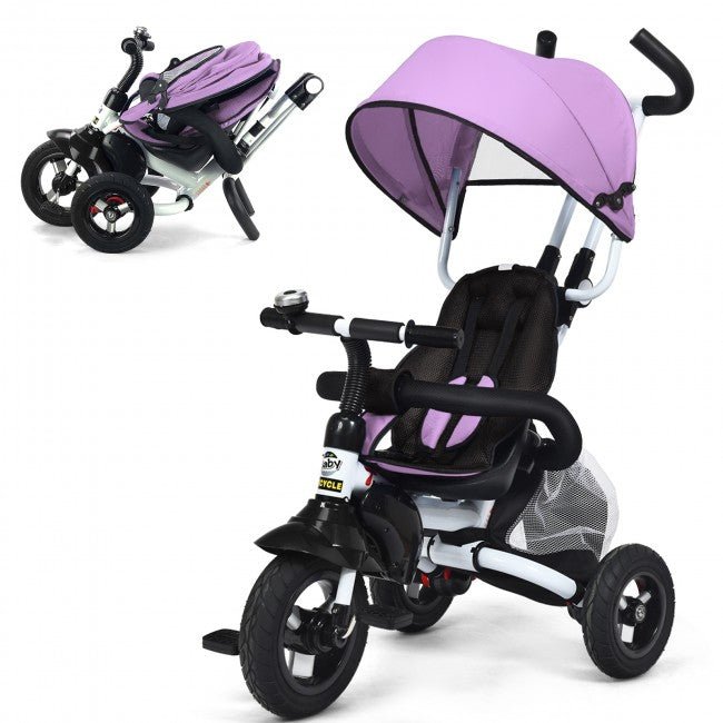 Premium 6-in-1 Baby Stroller Tricycle Detachable Learning Toy Bike - Avionnti