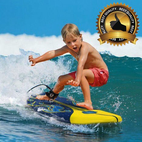 Premium 6ft Multipurpose Surfing Foamie Surfboard With Detachable Fins - Avionnti