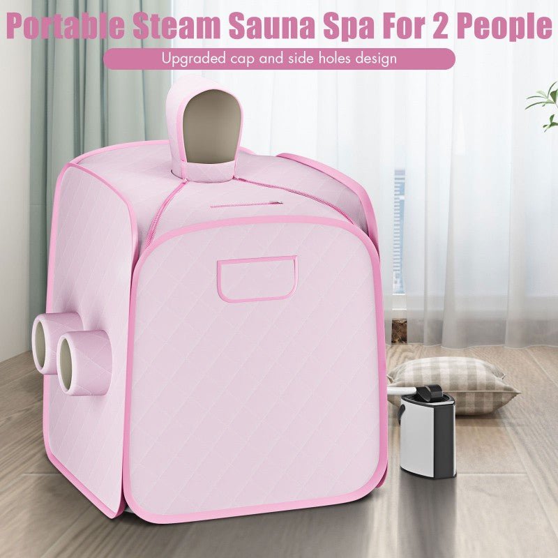 Premium 800W Portable Steam Sauna Tent SPA with 3L Steamer - Avionnti