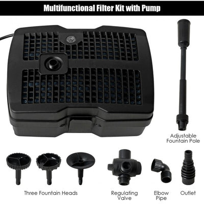 premium-all-in-one-660gph-pond-filter-uv-system-with-fountain-pump-small-pond-filter