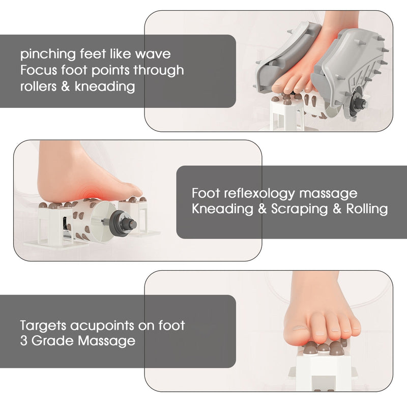 Premium All-In-One Therapeutic Deep Tissue Shiatsu Foot Massager - Avionnti