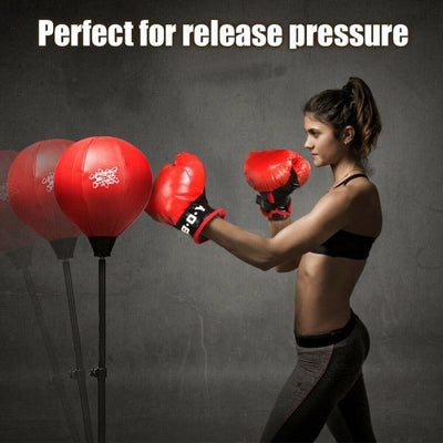 Premium Boxing Punching Bag Stand with Boxing Gloves Combo Set - Avionnti
