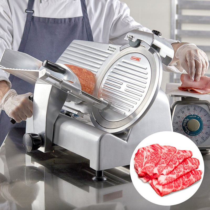 Premium Commercial 10" Blade Electric Meat Slicer Cutting Machine - Avionnti