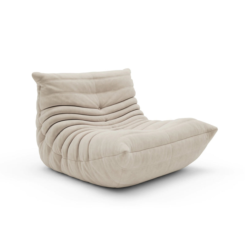 Premium Ergonomic Oversized Togo Fireside Lazy Sofa Armless Chair - Avionnti