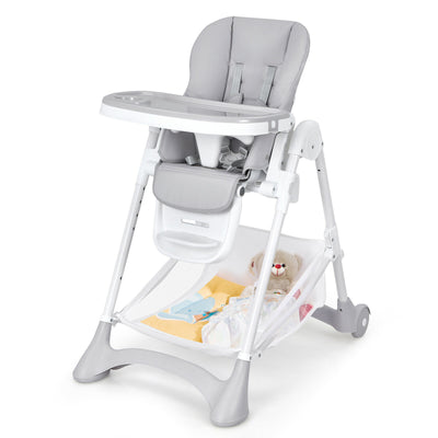premium-foldable-baby-high-chair-with-wheels-and-storage-basket-baby-eating-chair