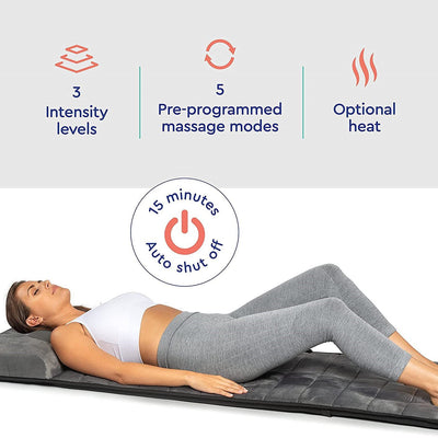 Premium Full Body Massage Heating Mat with Shiatsu Neck Massager - Avionnti