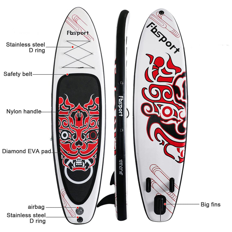 Premium Inflatable Blow Up Standing Paddle Board 10&