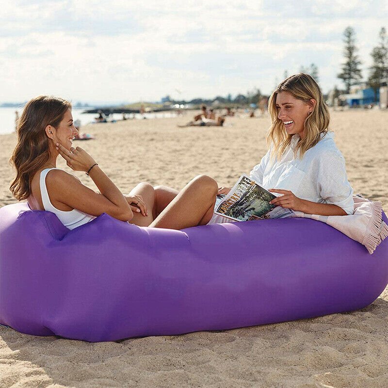 Premium Inflatable Lounger Air Lounger Sofa Blow Up Beach Chair - Avionnti