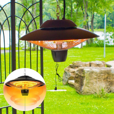 Premium Infrared Outdoor Electric Ceiling Patio Heater Lamp 1500W - Avionnti