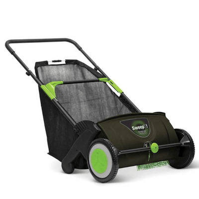 Premium Leaf Collecting Push Lawn / Yard Sweeper 21 Inches - Avionnti