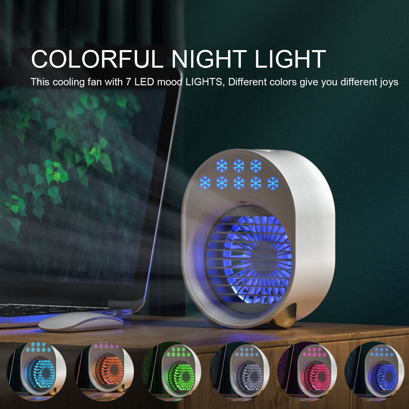 Premium Mini Portable Air Conditioner Window Unit With Night Lights - Avionnti