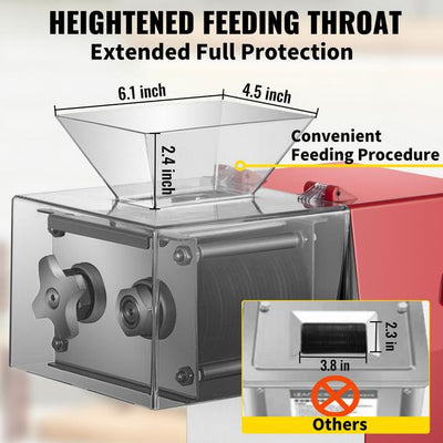 PREMIUM Quality 10mm Meat Cutting Machine with 850w Powerful Motor - Avionnti