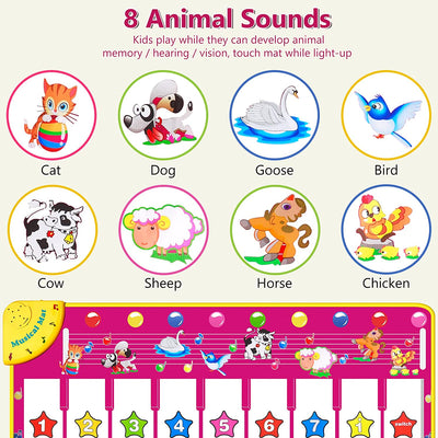 Premium Toddler Educational Learning Toy Baby Musical Mat - Avionnti