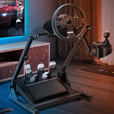 Premium Universal Steering Wheel Stand Racing Wheel Cockpit - Avionnti
