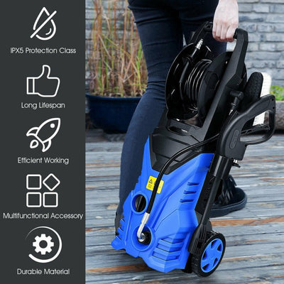 Professional 2030PSI Electric High Pressure Washer With Hose Reel - Avionnti