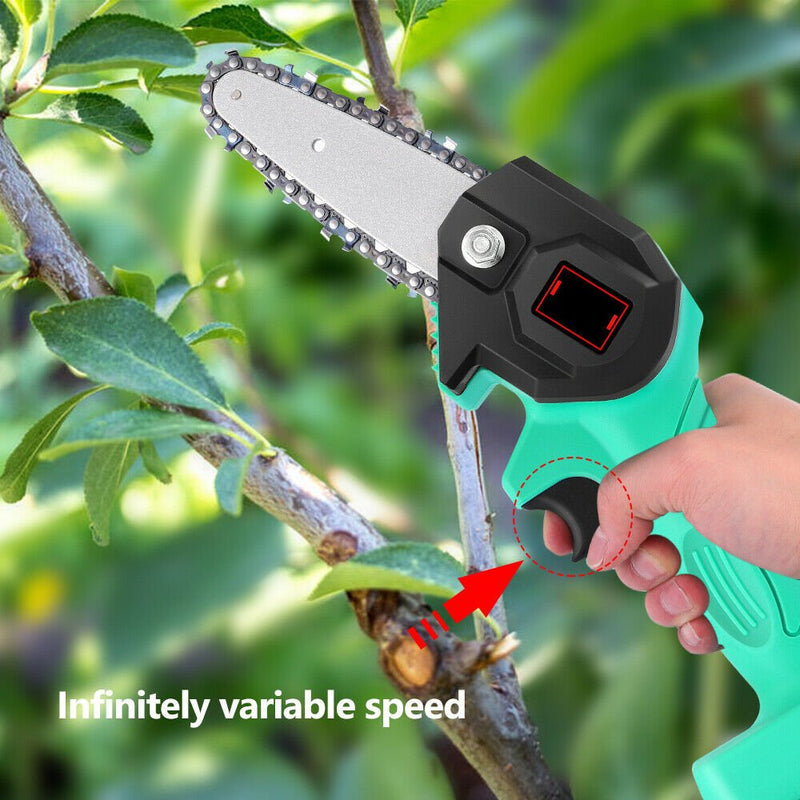Professional 21V Cordless Electric Pruning Saw Mini Chainsaw - Avionnti