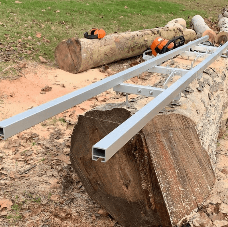 Professional 9FT Portable Chainsaw Milling Rail Ladder Guide Tool - Avionnti