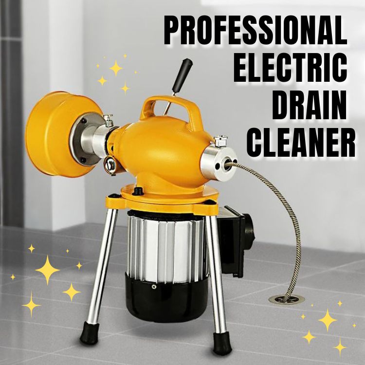Professional Heavy-Duty 400W Sectional Electric Drain Cleaner - Avionnti
