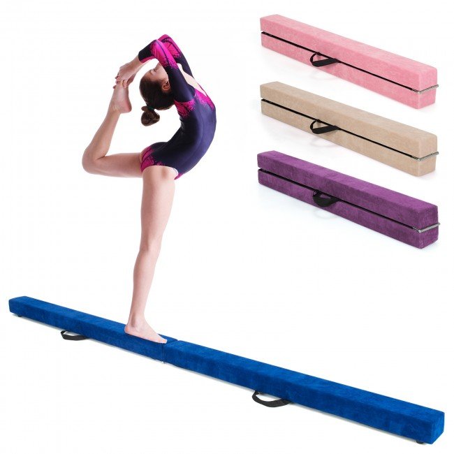 Professional High-Grade Gymnastic Floor Balance Beam with Handles - Avionnti