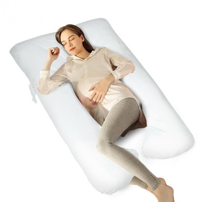 Snuggly Pregnancy U-Shape Full Body Nursing Cushion Pillow - Avionnti