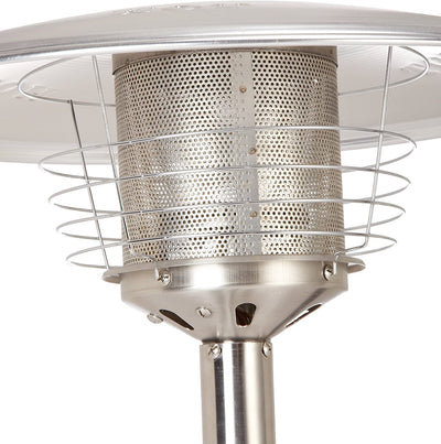 Stainless Steel Outdoor Tabletop Propane Patio Heater Lamp 11,000 BTU - Avionnti