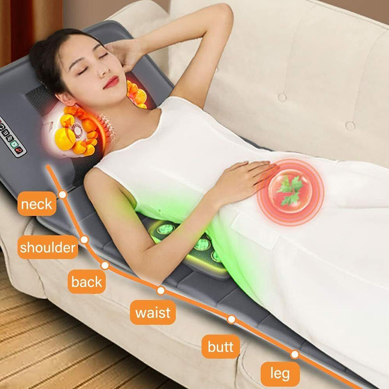 Therapeutic Full Body Electric Heating Massager Mat With Airbag - Avionnti