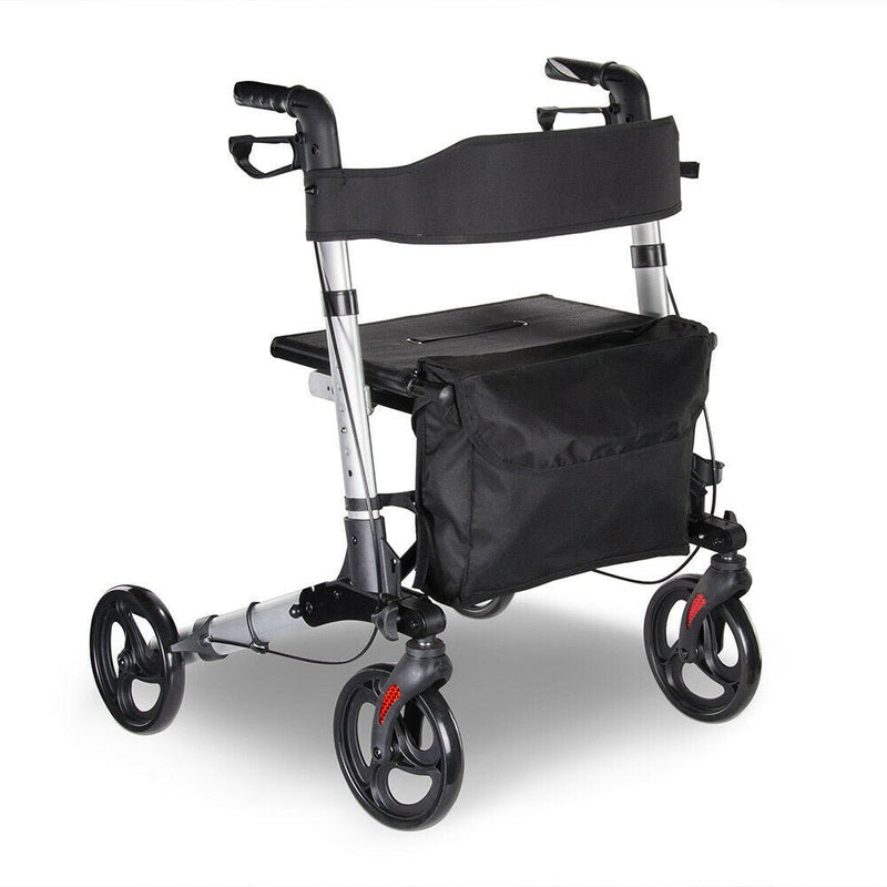 Titan Deluxe Rollator Walker With Seat Combo Mobility Aid - Avionnti