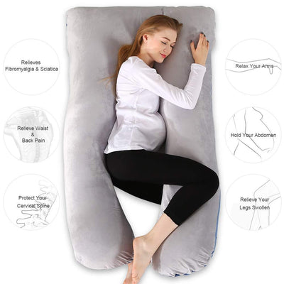 Ultimate Comfort Pregnancy U-Shape Full Body Maternity Bedding Pillow - Avionnti